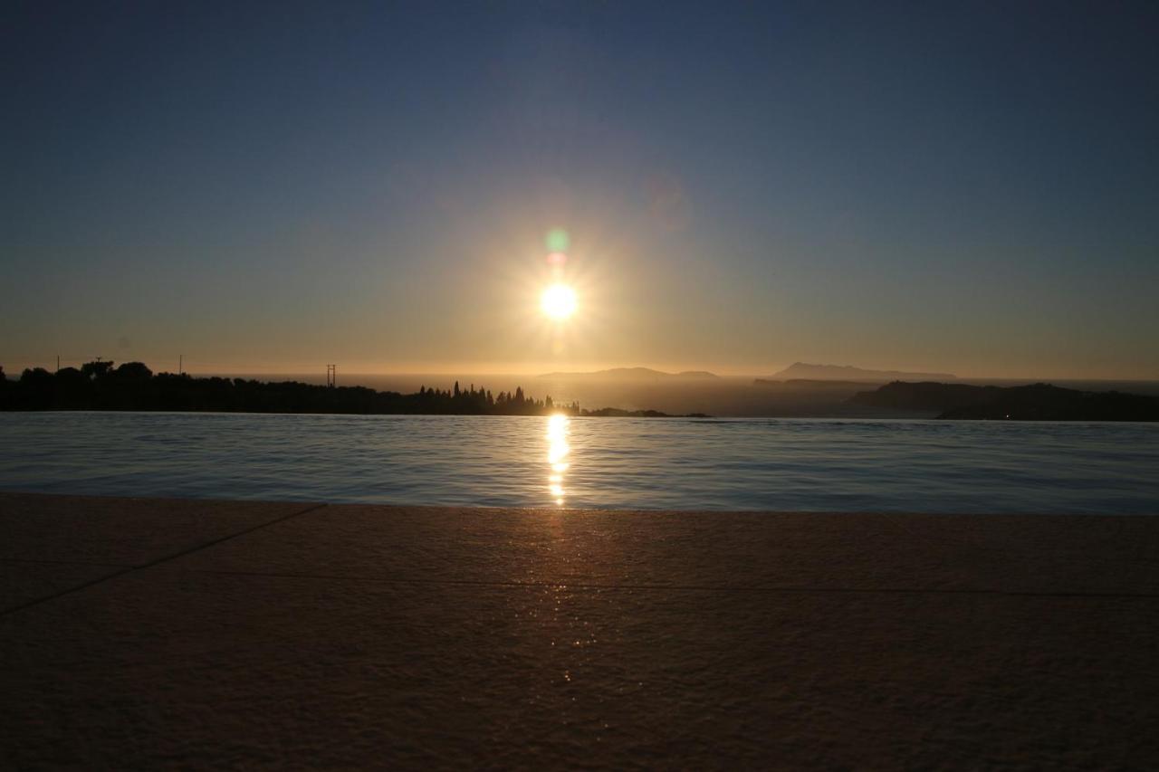 Sunset Sea View Villa 5 Arillas  Luaran gambar