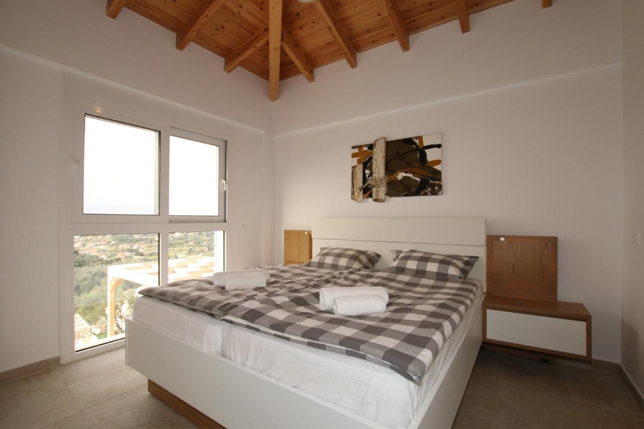 Sunset Sea View Villa 5 Arillas  Luaran gambar