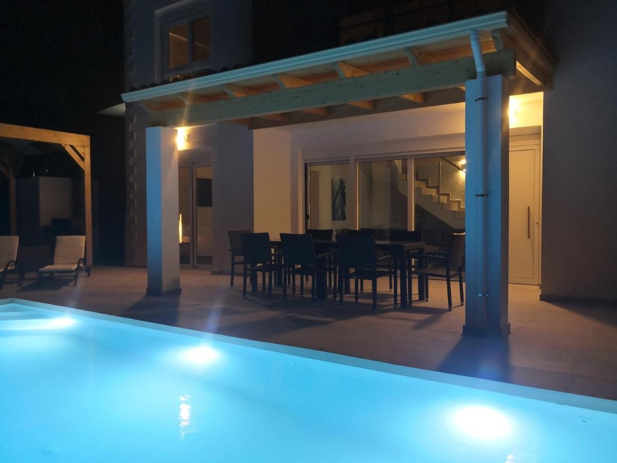 Sunset Sea View Villa 5 Arillas  Luaran gambar