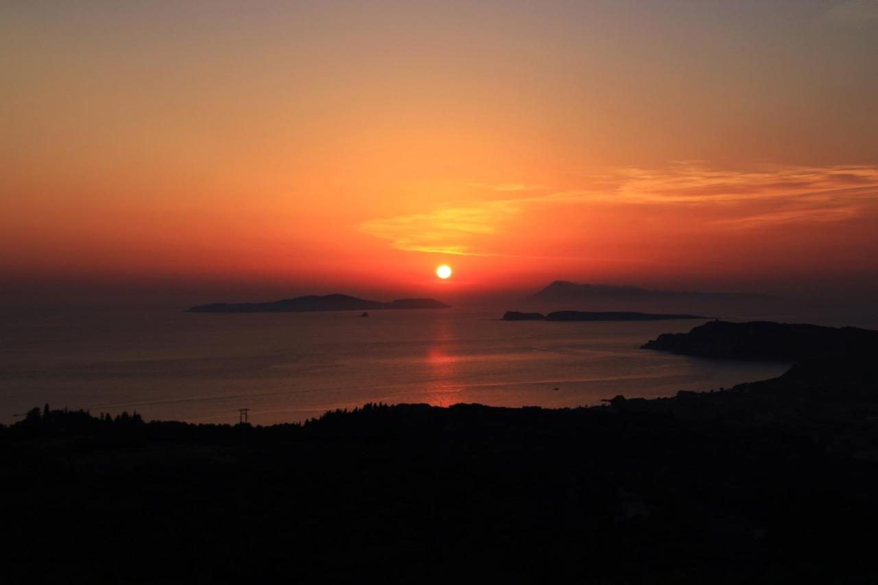 Sunset Sea View Villa 5 Arillas  Luaran gambar