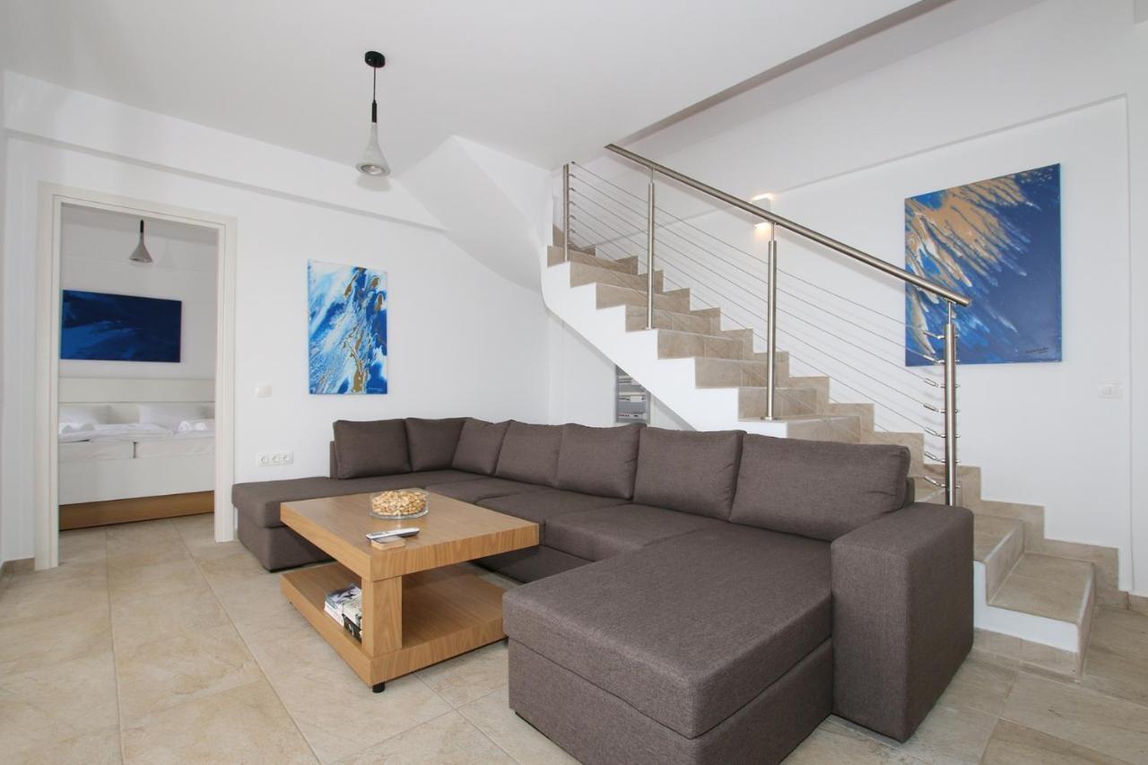 Sunset Sea View Villa 5 Arillas  Luaran gambar